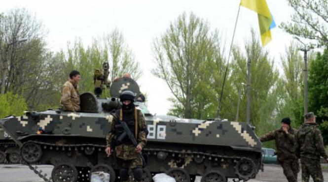 lupte grele la slaviansk ministrul ucrainean de interne anunta mai multi morti