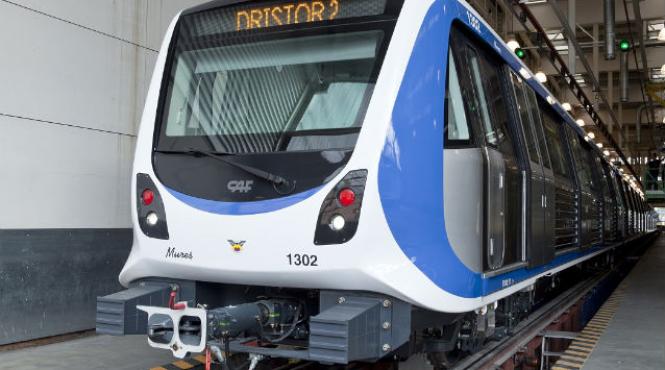 metrorex primul tren furnizat de caf a parcurs 2 000 de kilometri in cadrul probelor acestea au loc pe magistrala 2
