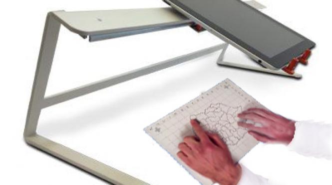 pentru elevii scolilor speciale un software care transforma graficele si hartile in sunet