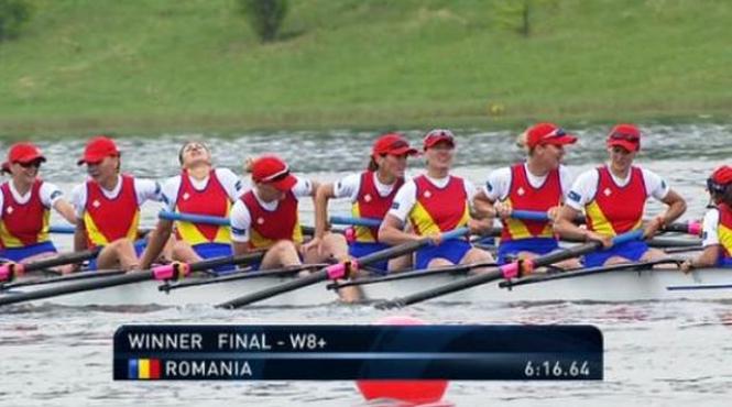aur si argint pentru romania la campionatele europene de canotaj de la belgrad