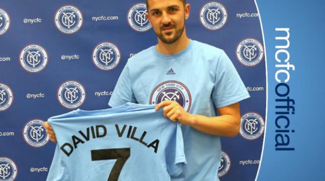 fotbalistul david villa a semnat cu new york city fc