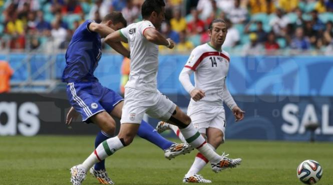 cm 2014 bosnia a invins iran cu 3 1 in grupa f a cupei mondiale de fotbal din brazilia