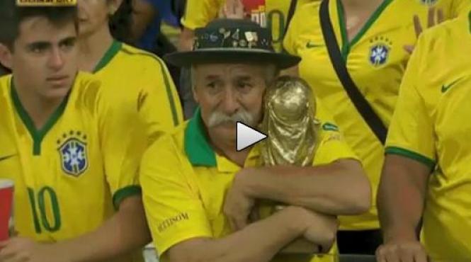 campionatul mondial de fotbal 2014 cea mai trista imagine brazilia germania brazilia