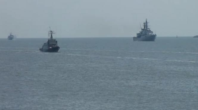 nave nato in portul constan a militarii romani i straini vor cauta incarcaturi explozive pe fundul marii negre