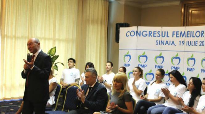 traian basescu catre femeile din pmp va recomand sa fiti independente