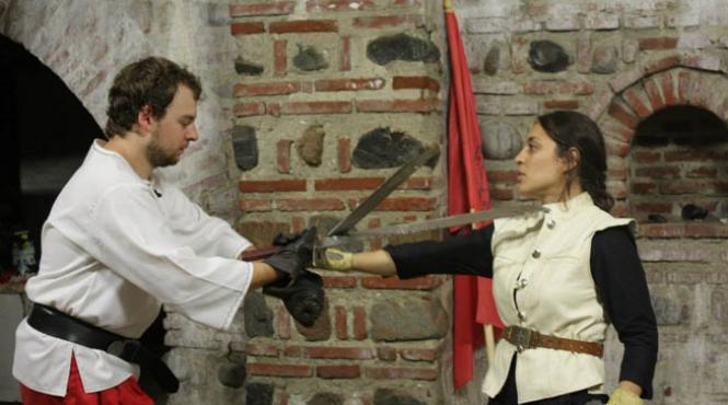 lupte medievale la curtea veche