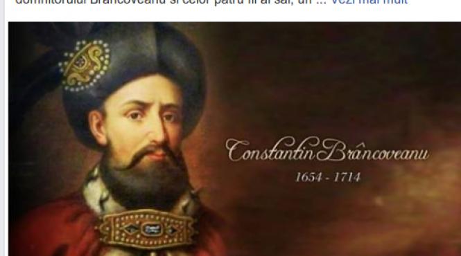 mesajul lui ponta pe facebook despre martiriul brancovenilor