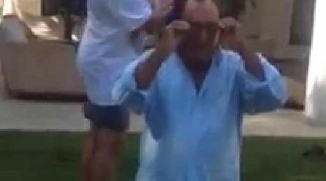 al bano a acceptat provocarea ice bucket