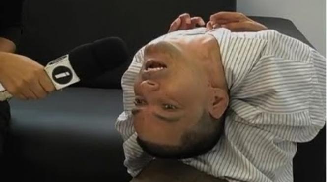 povestea barbatului care vedea lumea cu susul in jos galerie foto