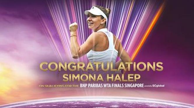simona halep s a calificat la turneul campioanelor de la singapore