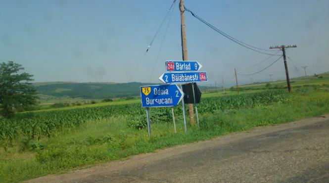 vaslui indicatoarele rutiere furate si duse la fier vechi sau folosite in gospodarii