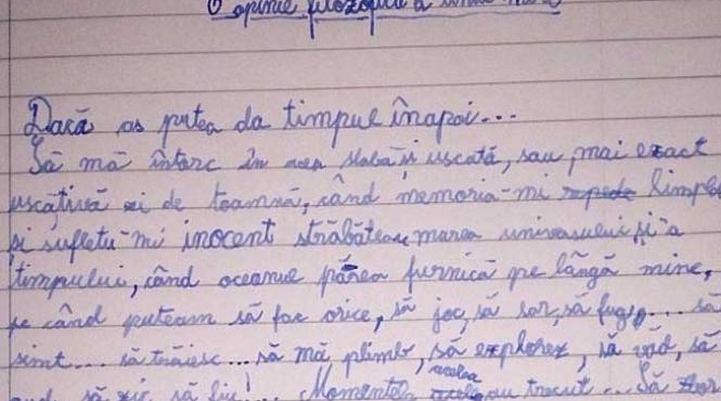 o opinie filozifica a unui mort un baietel de noua ani despre intalnirea cu sistemul educational din romania