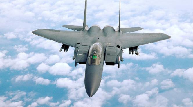 un avion american f 15 s a prabusit in estul angliei