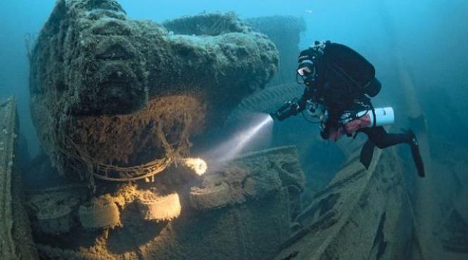 descoperire epocala pe fundul oceanului ce au gasit arheologii americani in largul coastelor carolinei de nord video