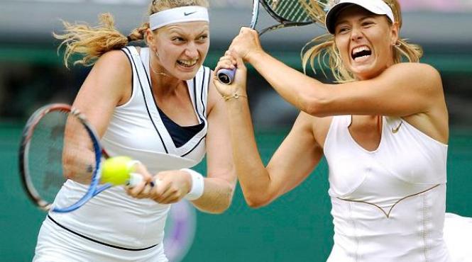 turneul campioanelor kvitova a invins o pe sarapova in doua seturi dupa doar o ora si 16 minute de joc