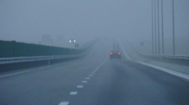 cod galben de ceata in mai multe judete inclusiv a1 si a3