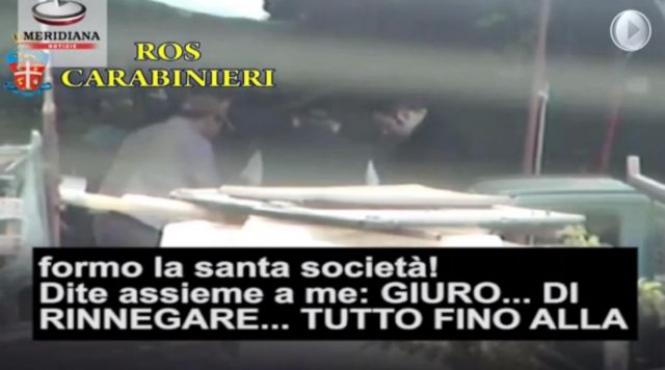 video exploziv ritualuri de initiere in mafia italiana filmate in premiera cu camera ascunsa