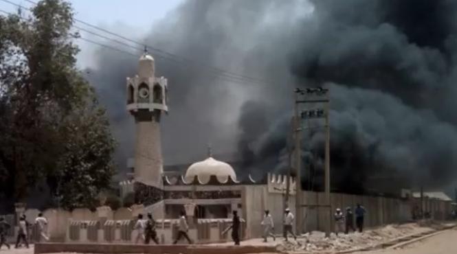 video atentat asupra marii moschei din kano primul bilan indica 92 de mor i i 160 de rani i