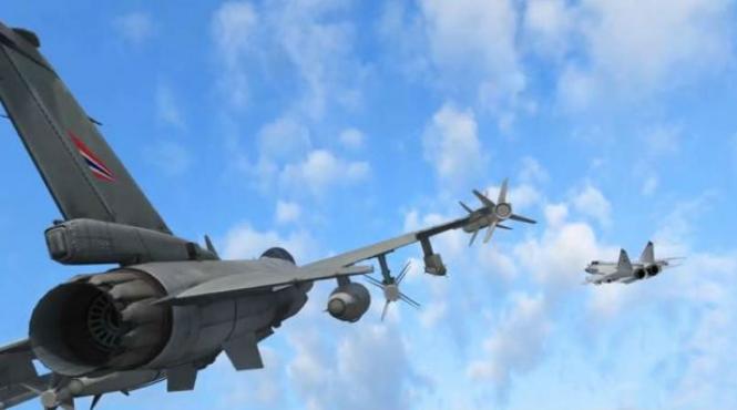 video halucinant publicat de armata norvegiana un mig 31 rusesc face o manevra socanta la cativa metri de un f 16 al nato