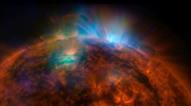 imagine fabuloasa a soarelui surprinsa in premiera de telescopul nustar cadoul nasa de craciun video