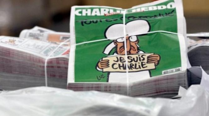 charlie hebdo primul numar dupa atacul terorist pe prima pagina profetul mahomed inlacrimat ce scriu jurnalistii francezi