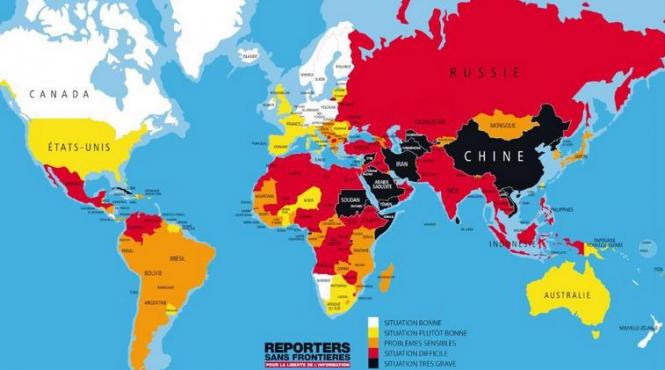 raport socant al reporters sans frontieres ce loc ocupa romania in topul libertatii presei