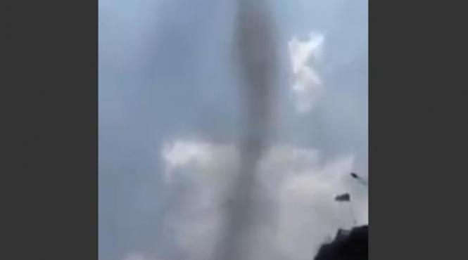 uluitor aparitie malefica filmata de muncitorii unui santier de constructii video