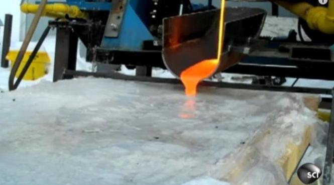 experiment stiintific ce se intampla cand lava intalneste gheata rezultatul neasteptat i a uluit pe cercetatori video