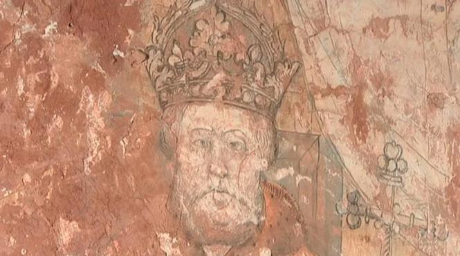 detaliu infricosator descoperit intr o pictura murala din secolul al xvi lea istoricii bulversati este foarte stranie video