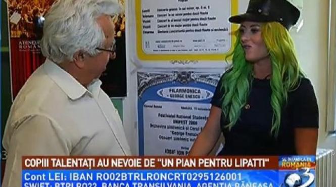 delia da o mana de ajutor tinerilor muzicieni care au nevoie de un pian pentru lipatti