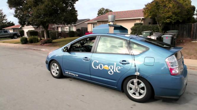 de ce masinile google fara sofer sunt implicate in accident