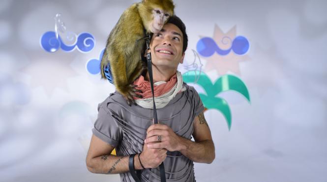 radu valcan incident cu o maimuta la filmari pe insula iubirii