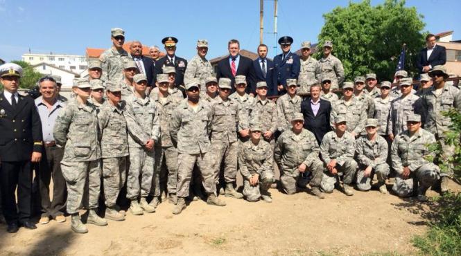 militari americani au renovat un pavilion al spitalului municipal mangalia