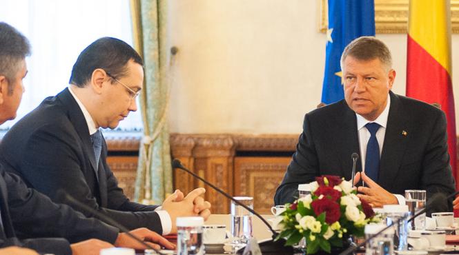 klaus iohannis spune ca a aflat de vizita lui victor ponta la baku din surse