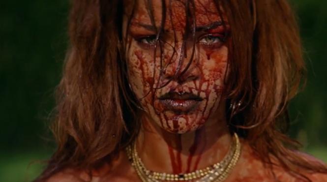video ul ultimului single lansat de rihanna este extrem de violent video