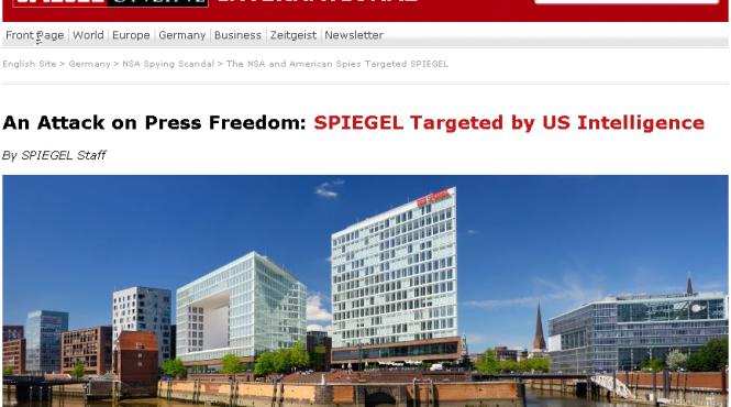 nsa este acuzat ca a spionat der spiegel reprezentantii publicatiei germane au depus o plangere
