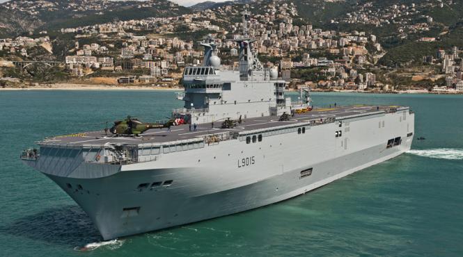 rusii au in proiect propria nava de desant mistral