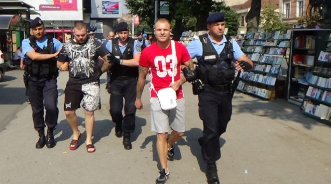 bataie intre interlopi in centrul timisoarei