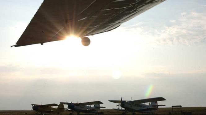 accident aviatic in braila