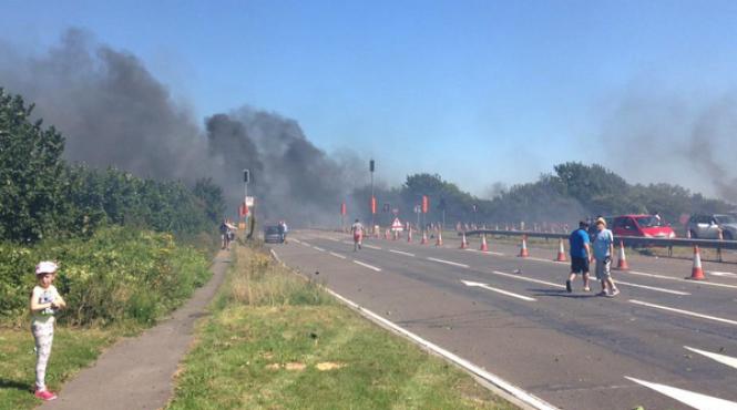 tragedie in timpul unui show aviatic din marea britanie cel putin sase morti video