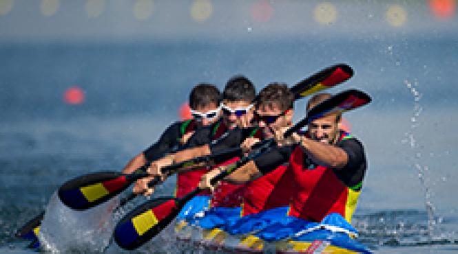 kaiac canoe echipajul masculin al romaniei de canoe 2 1 000 m campion mondial