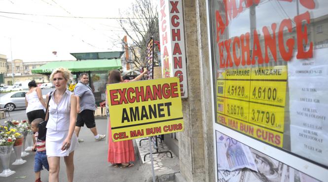 care este evolutia leului in raport cu principalele valute