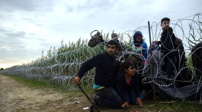 politia ungara a utilizat gaze lacrimogene intr un centru de imigranti