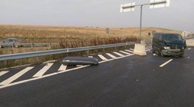 grav accident pe autostrada lugoj deva
