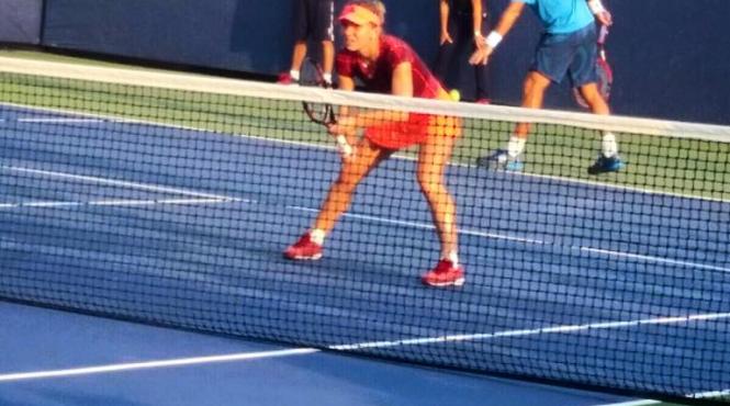 us open 2015 simona halep o noua victorie la dublu mixt alaturi de horia tecau
