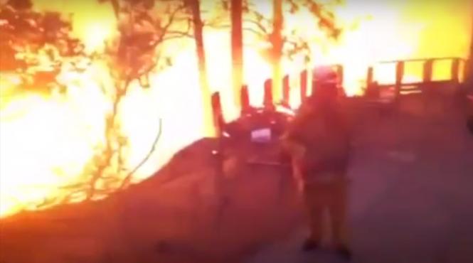 incendiu devastator in california a fost decretata starea de urgenta