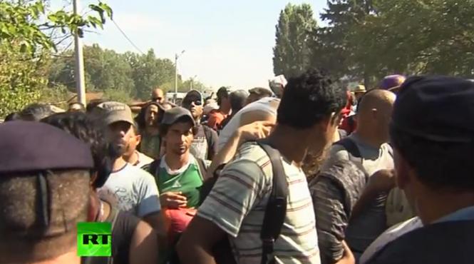 transmisie live cateva mii de refugiati blocati la granita dintre serbia si croatia
