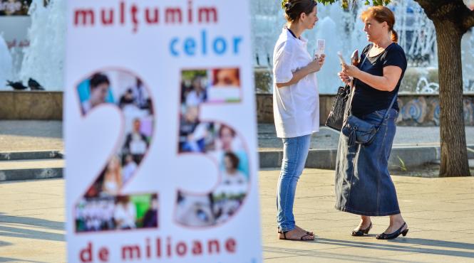 25 000 de donatori de celule stem