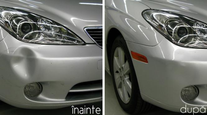 cum iti repari singur bara de protectie a masinii folosind doar apa calda