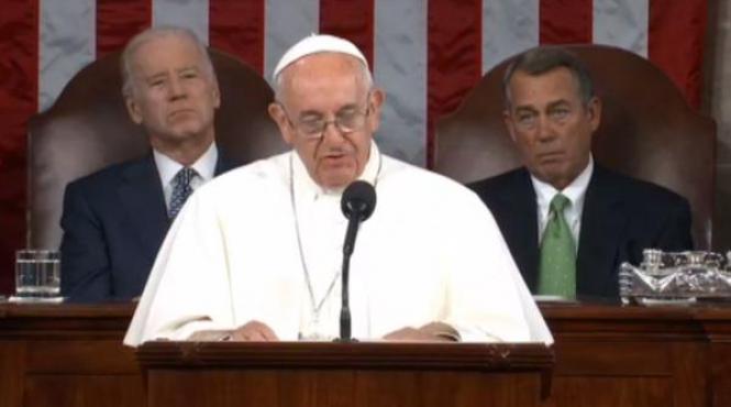papa francisc discurs istoric in congresul american